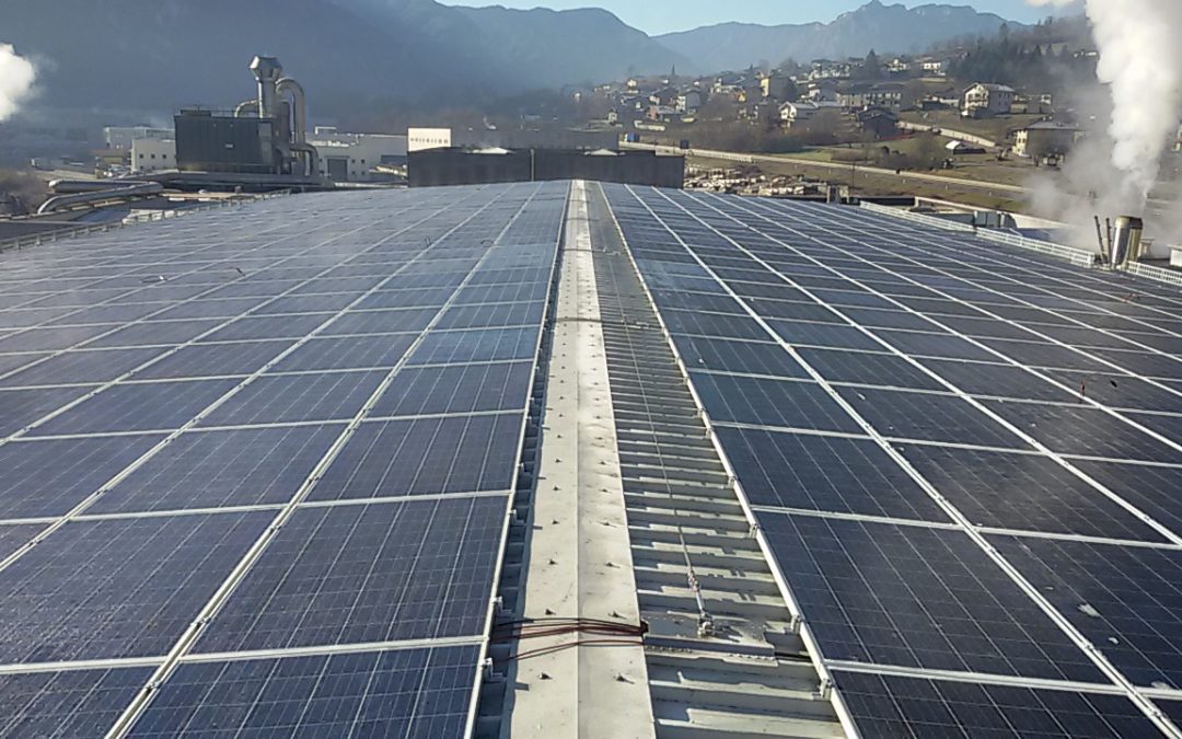 Impianto fotovoltaico industriale da 400 kWp