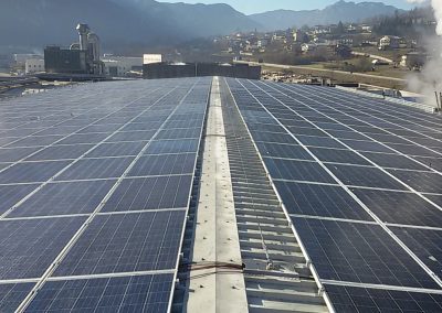 Impianto fotovoltaico industriale da 400 kWp